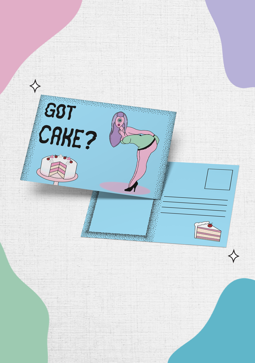 Got Cake? Postcard