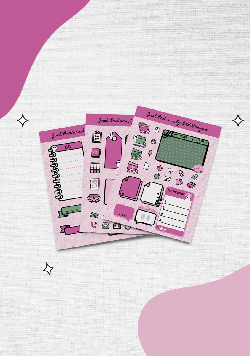 JOOD Planner Sticker Collection