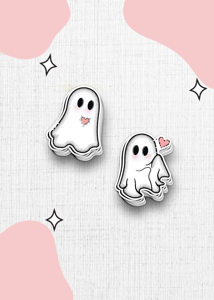 From Me To Boo Sticker Duo